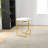 Eicholtz Upholstered Counter Stool with Metal Frame-1378583360-1378583367