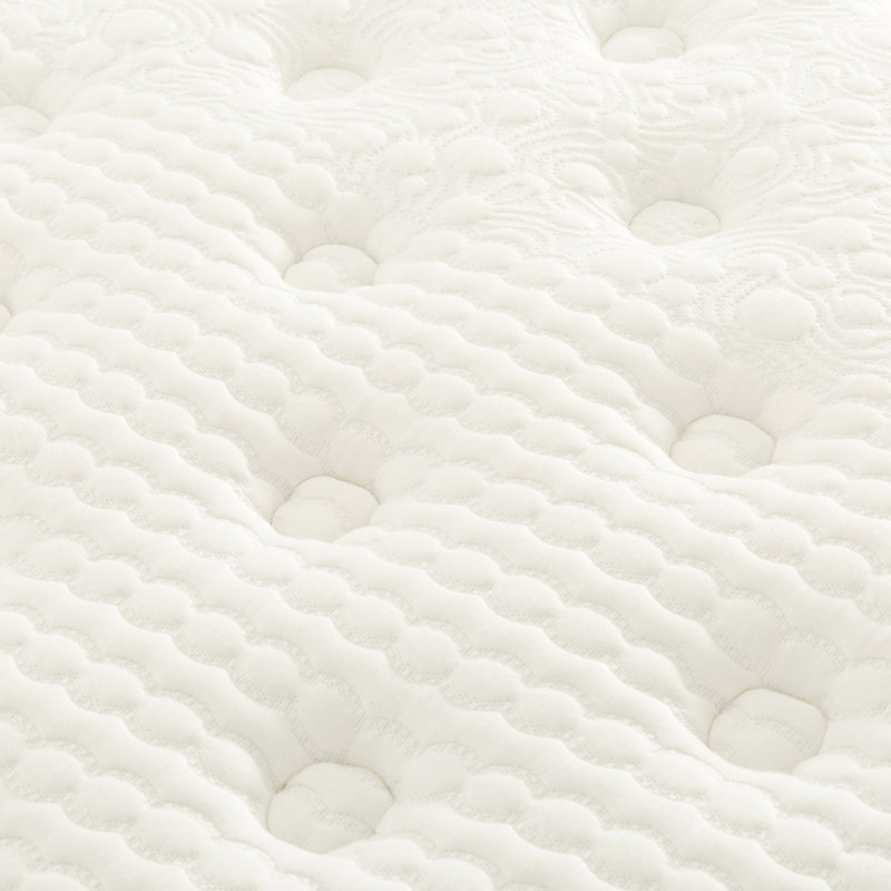 Grand matelas 16 pouces, mousse à mémoire de forme gélifiée Euro Top, ressorts ensachés, fonction de refroidissement, transfert à faible mouvement, mise à niveau élégante de la chambre à coucher