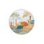 Tapis décoratif éléphant à motif animal multicolore lavable à la machine-794662182