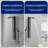 4-way Diverter Shower Tower Panel System with Fixed Shower Head-92892636