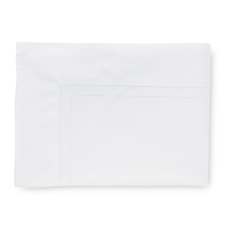 Finna Percale Flat Sheet, Full/Queen Flat Sheet, Flint