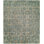 Waylan Hand Knotted Abstract Area Rug in Blue