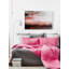 « red soleil gouttes »-impression sur toile tendue-14058450