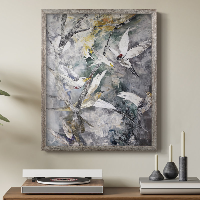 ANIMALS Series XXXI, reproduction encadrée - bois massif, H 15 po x l 12 po