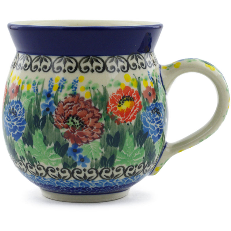 Handmade Stoneware Porcelain Coffee Mug Teacup and Saucer