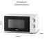 Tower 46.6cm 20m³ L Convection Countertop Microwave with Sensor Cooking-124005659