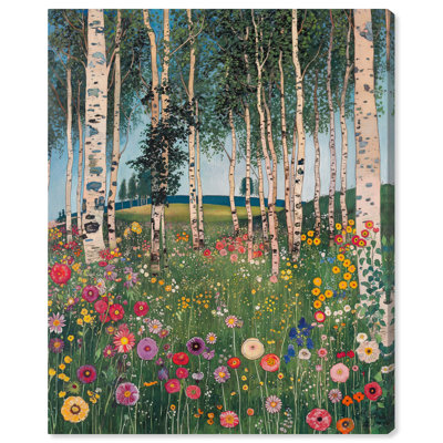 Toile Aspen Aura Glam Farmhouse Art par Art Remedy