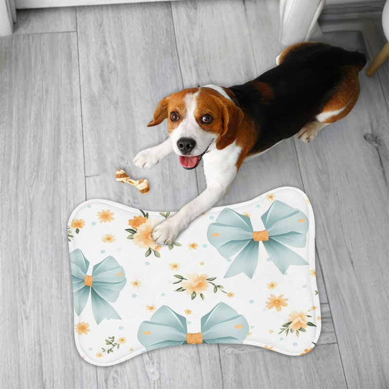 Tapis floral 1 pièce