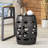 Metal End Table -Large （Only Include Table)-1265056112