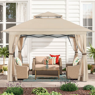 13 Ft. W x 13 Ft. D Steel Patio Gazebo