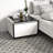 Smart Side Table With Built-In Fridge, Wireless Charging, Temperature Control, Power Socket, USB Ports, Outlet Protection, Induction Light