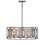 Hexly 6 - Light Steel Chandelier by Minka Lavery