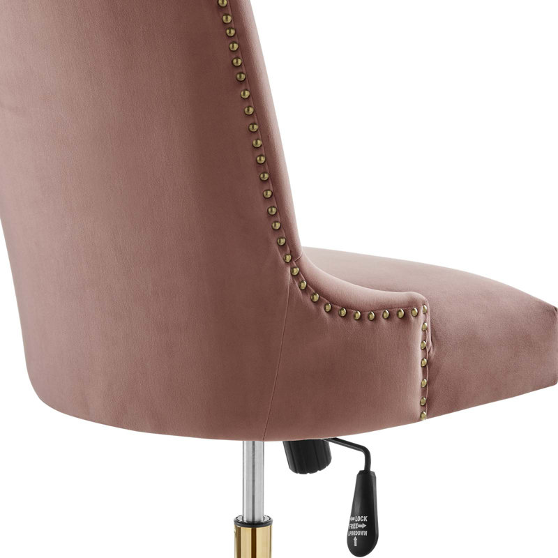 Chaise de bureau Empower Channel, Or, Vieux rose