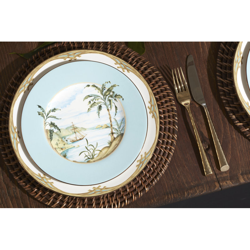 Lenox British Colonial Tradewind Accent Plates, Set of 4