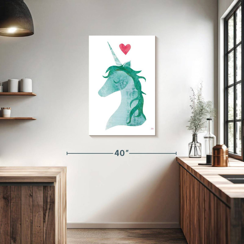Ashelle licorne magique II, H 36 po x l 24 po