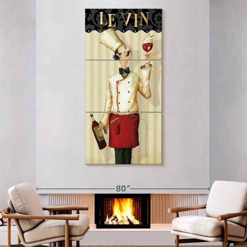 Chefs Masterpiece I, 80" H x 39" W