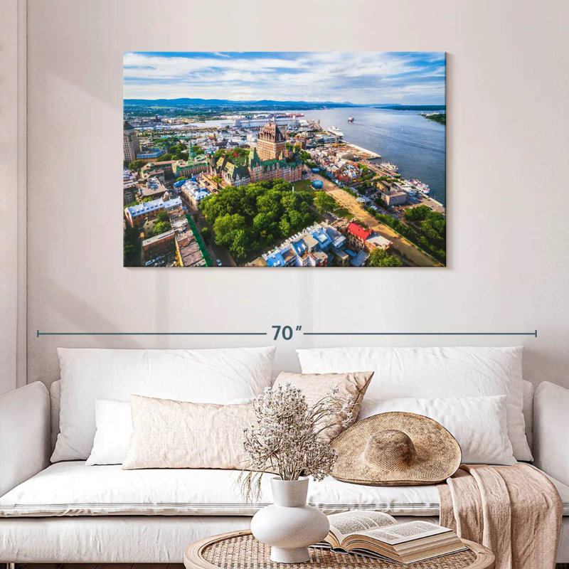 Rorry Quebec, 30" H x 45" W