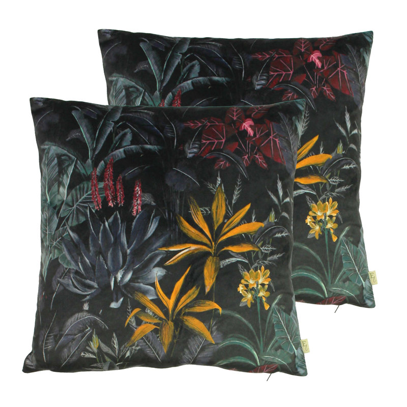 Floral Square Cushion