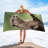 Quick Dry Microfiber Clawed Otter Beach Towel, 32 x 63 in