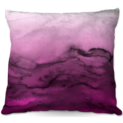 Couch Winter Waves Throw Pillow