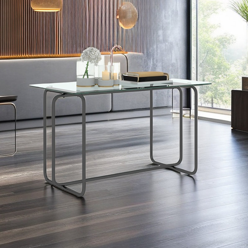 Sivana Glass Top Dining Table