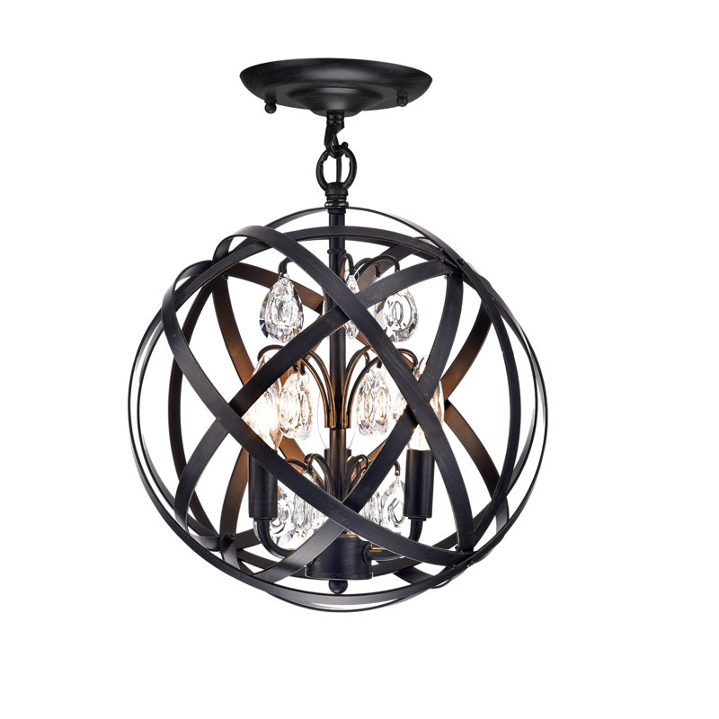 Hannon 3 - Light Dimmable Chandelier