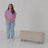 Bailey Boucle-Style Curved Storage Accent Bench-276019328