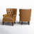 Ansumana 31.5" W Genuine Leather Wingback Club Chairs with Nailhead Trim (Set of 2)-175209973