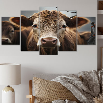 Farmhouse Animals Wall Decor on Metal