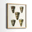 Cone Shell Collection V-Premium Framed Print -Ready to Hang - No Nails Required - No Nails Required