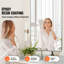 Miroir carré mural 30 "x 40" avec cadre en alliage d'aluminium-226700310-226700308-226700298