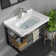 Mocoloo 23"L x 15"W Ceramic Rectangular Console Bathroom Sink with One Faucet Hole and Overflow
