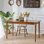 Rectangular Solid Wood Dining Table