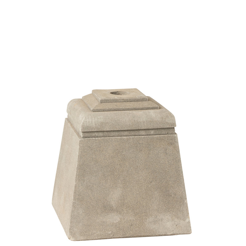 6 kg Stone Umbrella Base, Grey