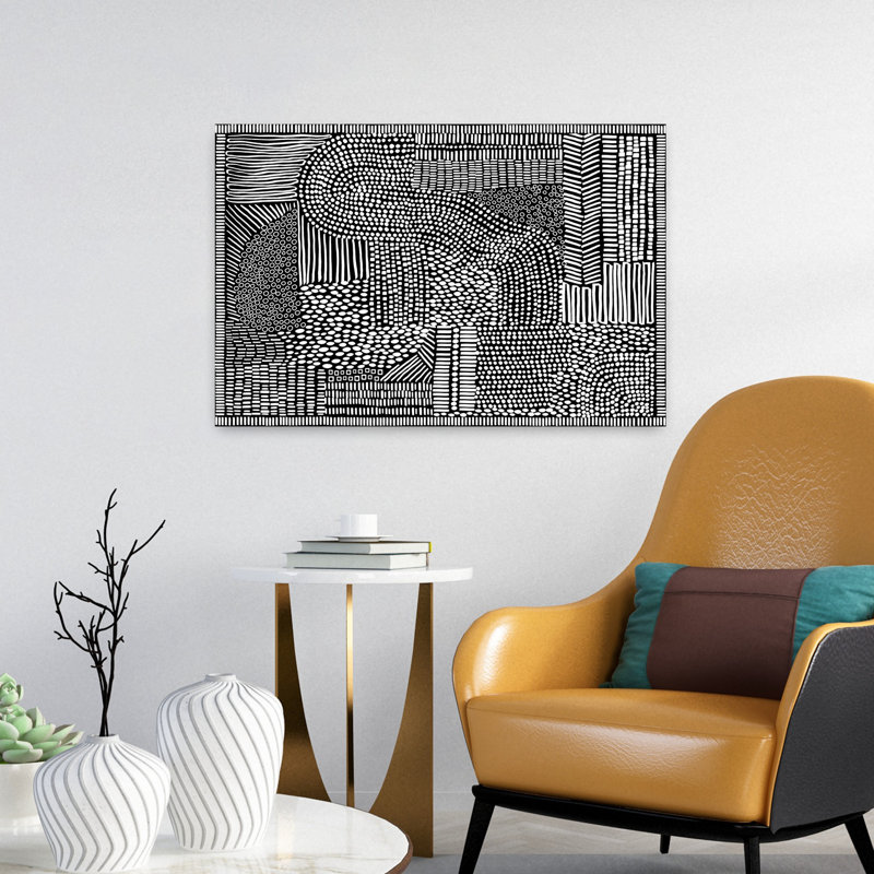 Art contemporain, art contemporain abstrait, H 16 po x l 24 po