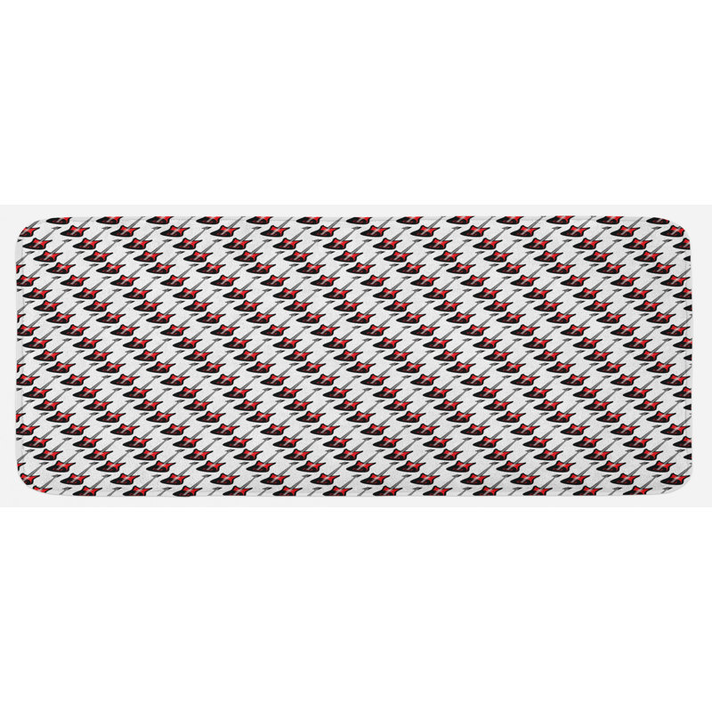 Traditional Synthetic Kitchen Mat