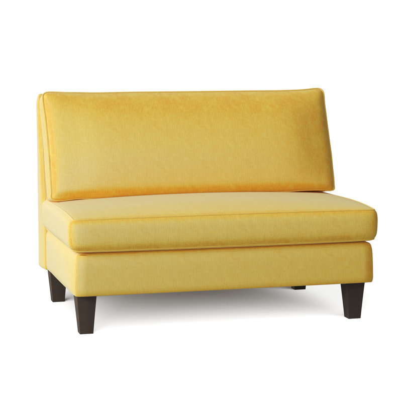 Causeuse Valerie, Beurre Savona, Blanc antique