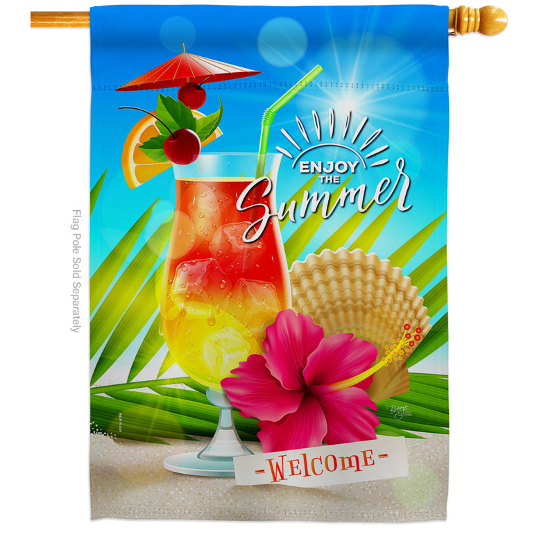 Double Sided Polyester Garden Flag, 40" H x 28" W