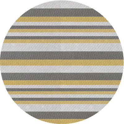 Tapis doré/gris à motifs Hoppe