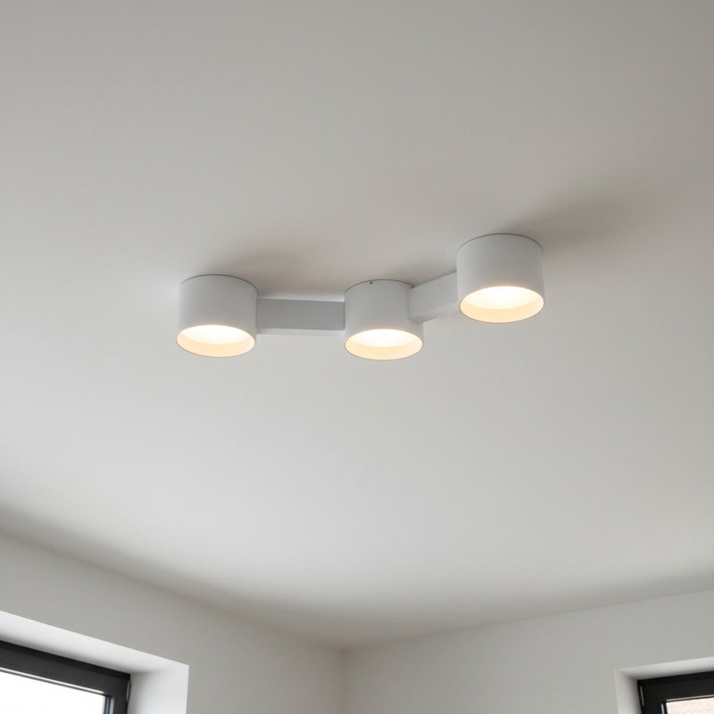 UltraBeam 30 Watt Triple LED Surface Mounted Ceiling Downlight, White