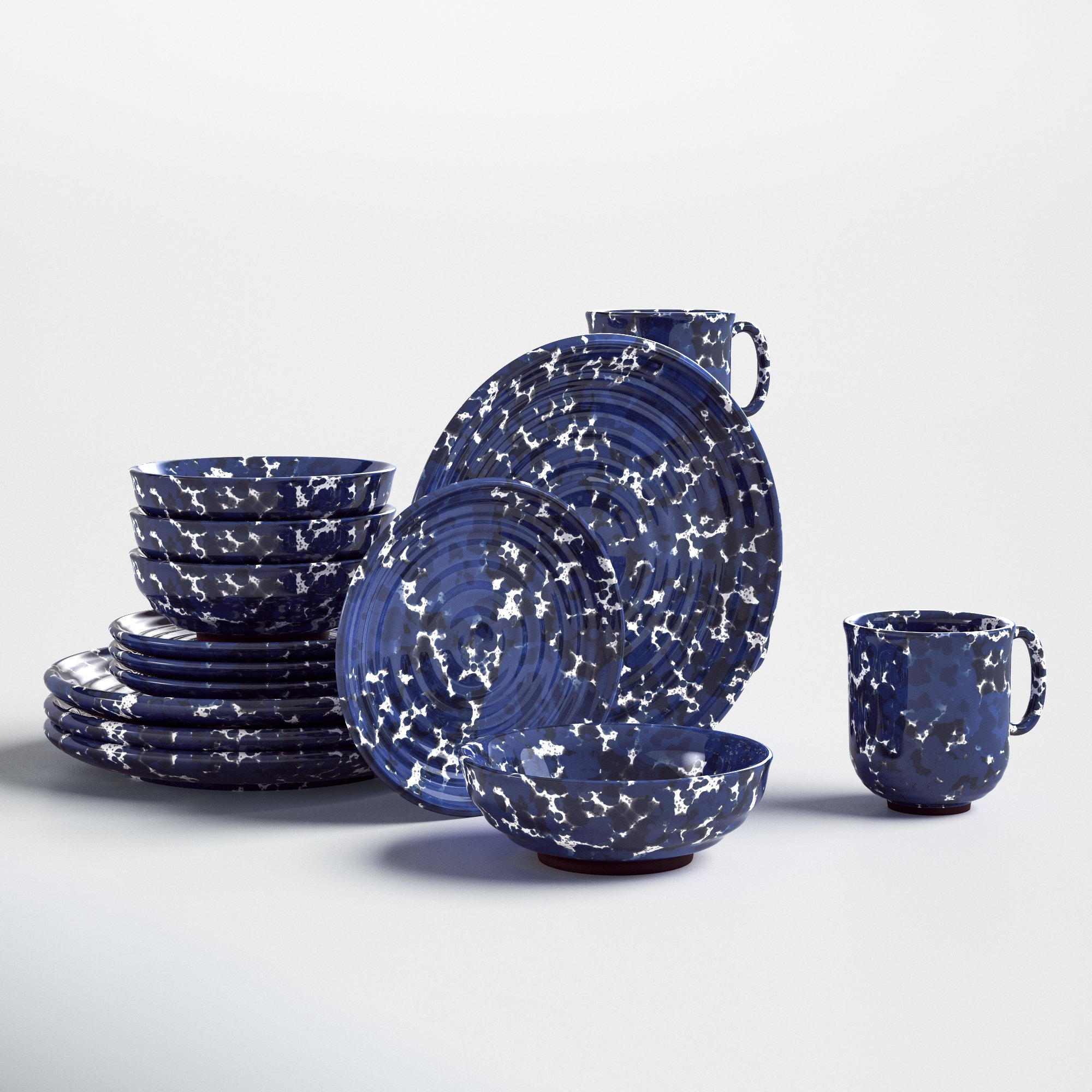 Parlait Stoneware Dinnerware Set