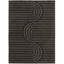 Tapis intérieur gris lavable Archy avec envers antidérapant-2127324688
