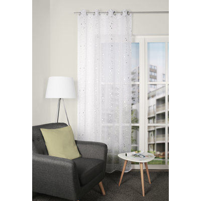Sheer Curtain Single Panel
