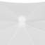 Parasol de plage solide d'extérieur rond 6,5 pi avec frange Mariner, inclinaison à bouton-poussoir, UV 50, pavillon blanc, mât blanc-1247867109-1247867131