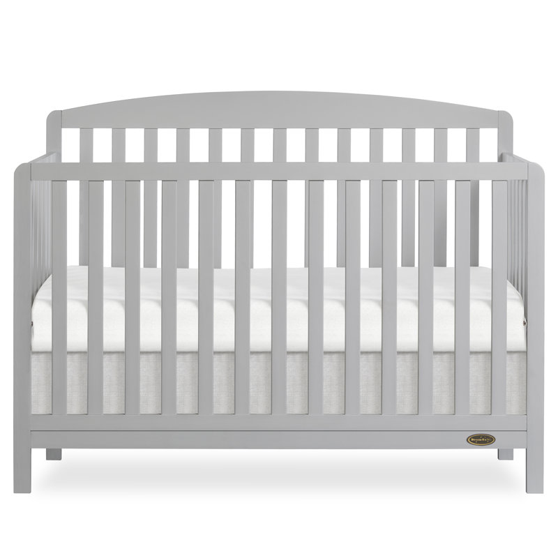 Lit de bébé convertible Dream On Me Owen 5 en 1, Gris