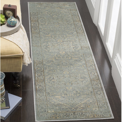 Batchtown Oriental Cotton Hand Woven Area Rug