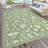 Floral Outdoor Rug Patio Waterproof Foldable Reversible Plastic Straw Rug for RV Camping, Picnic, Beach, Balcony, Deck & Garden-1863580683-1863580672