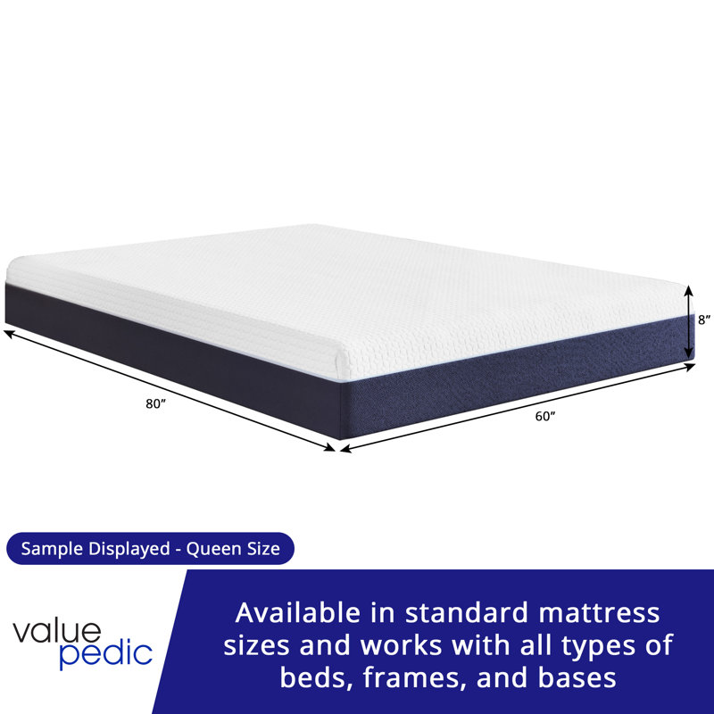 Revo Valuepedic Innerspring and Foam Hybrid Mattress, Twin