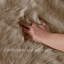 Tapis brun clair en polyester tissé à la machine Jefferey-1570527933