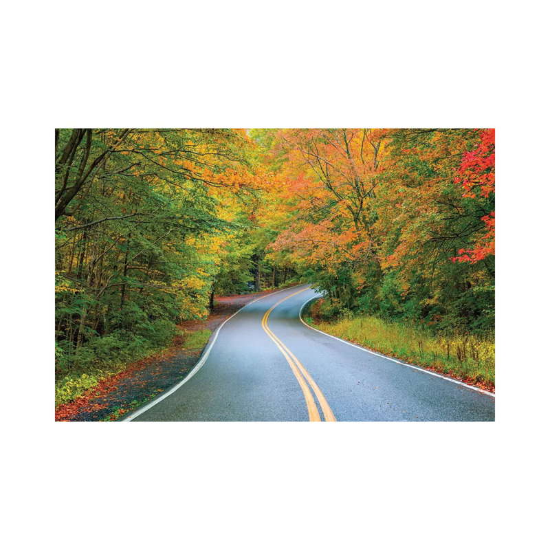 Smugglers Notch In Autumn,Vermont by Susanne Kremer - Wrapped Canvas Print, 66.04 cm H x 45.72 cm W